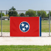 Staatsflagge von Tennessee Banner (InSitu)