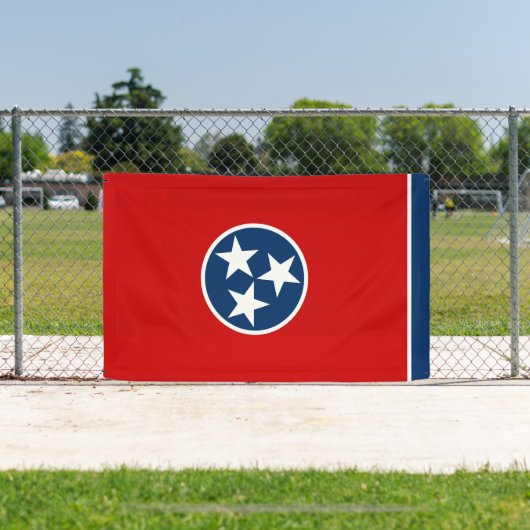 Staatsflagge von Tennessee Banner (InSitu)