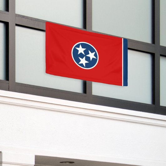 Staatsflagge von Tennessee Banner (Äußeres Gebäude)