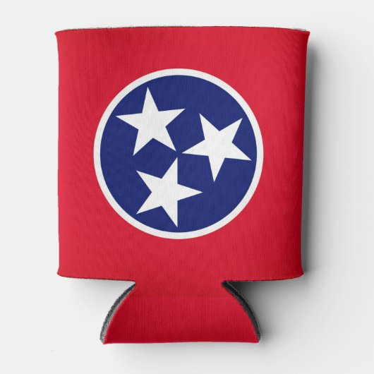 Staatsflagge von Tennessee Dosenkühler (Vorderseite)