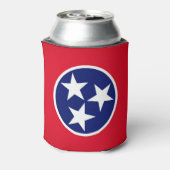 Staatsflagge von Tennessee Dosenkühler (Kanne Rückseite)