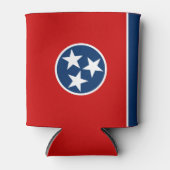 Staatsflagge von Tennessee Dosenkühler (Vorderseite)