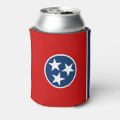 Staatsflagge von Tennessee Dosenkühler (Kanne Rückseite)