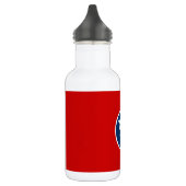 Staatsflagge von Tennessee Edelstahlflasche (Links)