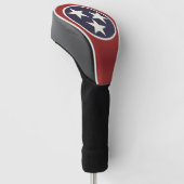 Staatsflagge von Tennessee Golf Headcover (angewinkelt)