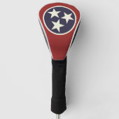 Staatsflagge von Tennessee Golf Headcover (Vorderseite)