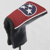 Staatsflagge von Tennessee Golf Headcover (3/4 Vorderseite)