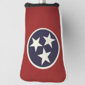 Staatsflagge von Tennessee Golf Headcover (Rotieren 90)
