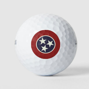 Staatsflagge von Tennessee Golfball
