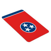 Staatsflagge von Tennessee Magnet (Rechte Seite)