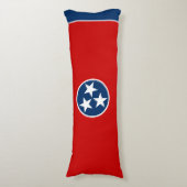 Staatsflagge von Tennessee Seitenschläferkissen (Vorderseite Vertikal)