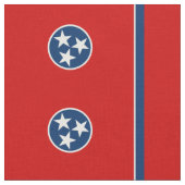 Staatsflagge von Tennessee Stoff (Nahaufnahme)