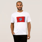 Staatsflagge von Tennessee T-Shirt (Vorne ganz)