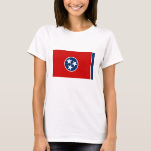 Staatsflagge von Tennessee T-Shirt