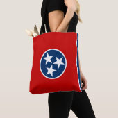 Staatsflagge von Tennessee Tasche (Von Nahem)