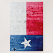 Staatsflagge von Texas Puzzle (Vertikal)