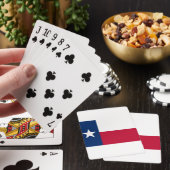 Staatsflagge von Texas Spielkarten (In Situ)