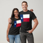 Staatsflagge von Texas T-Shirt (Unisex)