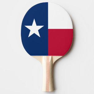 Staatsflagge von Texas Tischtennis Schläger
