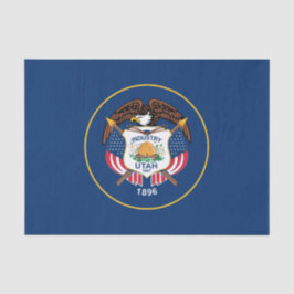 Staatsflagge von Utah Seidenpapier
