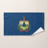 Staatsflagge von Vermont Badhandtuch Set (Handtuch)