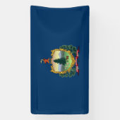 Staatsflagge von Vermont Banner (Vertikal)