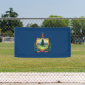 Staatsflagge von Vermont Banner (Insitu)