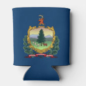 Staatsflagge von Vermont Dosenkühler (Rückseite)