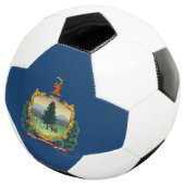 Staatsflagge von Vermont Fußball (Dreiviertel)