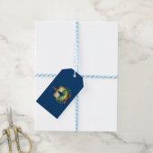 Staatsflagge von Vermont Geschenkanhänger (Mit Garn)
