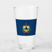 Staatsflagge von Vermont Glas (Vorderseite)