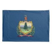 Staatsflagge von Vermont Kissenbezug (Rückseite)