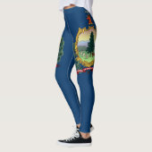 Staatsflagge von Vermont Leggings (Links)
