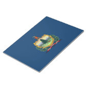 Staatsflagge von Vermont Notizblock (angewinkelt)