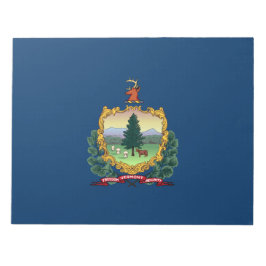 Staatsflagge von Vermont Notizblock