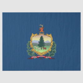 Staatsflagge von Vermont Seidenpapier