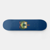 Staatsflagge von Vermont Skateboard (Horizontal)