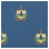 Staatsflagge von Vermont Stoff (Nahaufnahme)