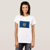 Staatsflagge von Vermont T-Shirt (Vorne ganz)