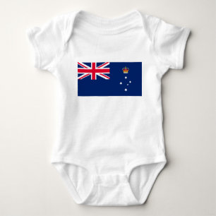 Staatsflagge von Victoria (Australien) Baby Strampler