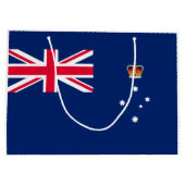 Staatsflagge von Victoria (Australien) Große Geschenktüte (Rückseite)
