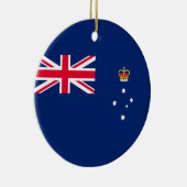 Staatsflagge von Victoria (Australien) Keramik Ornament (Rechts)