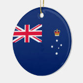 Staatsflagge von Victoria (Australien) Keramik Ornament (Links)