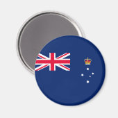 Staatsflagge von Victoria (Australien) Magnet (Vorderseite/Rückseite)