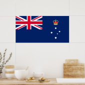 Staatsflagge von Victoria (Australien) Poster (Küche)