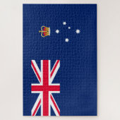 Staatsflagge von Victoria (Australien) Puzzle (Vertikal)