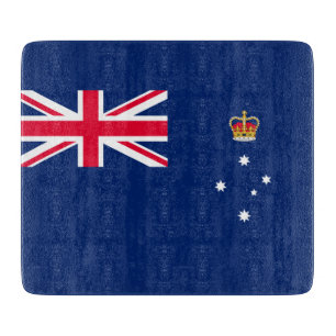 Staatsflagge von Victoria (Australien) Schneidebrett