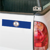 Staatsflagge von Virginia Autoaufkleber (Auf Lkw)