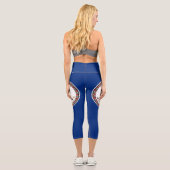 Staatsflagge von Virginia Capri Leggings (Rückseite)