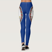 Staatsflagge von Virginia Leggings (Rückseite)